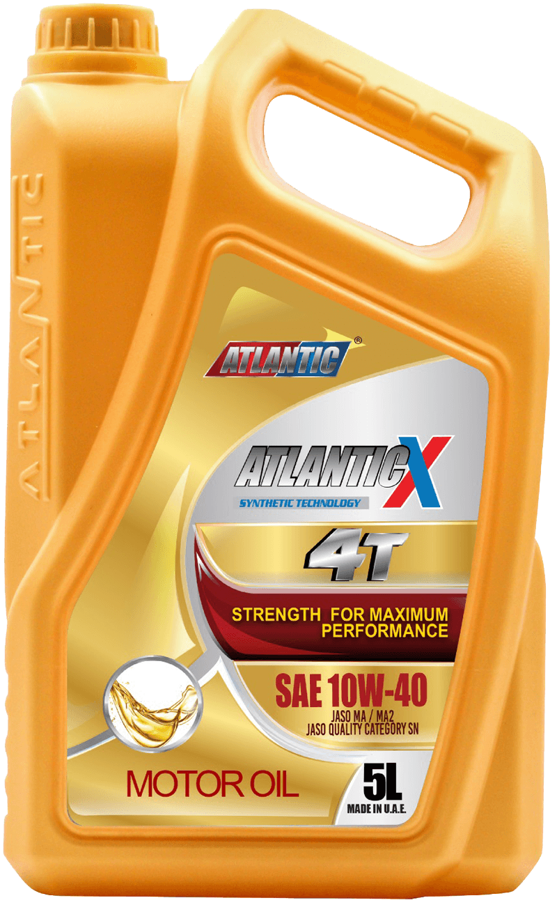 Atlantic 4t Synthetic Motorcycle Oil SAE 10W-40 SL JASO MA2