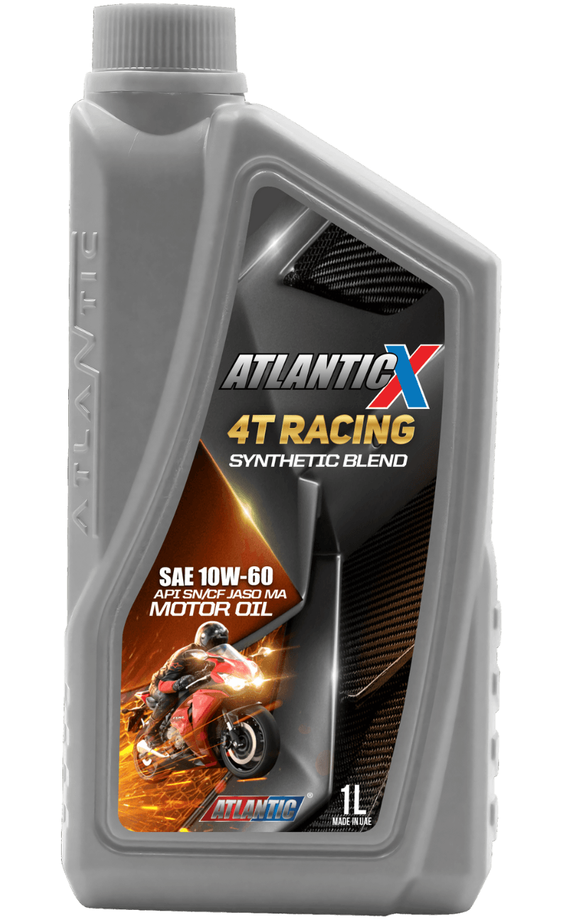 Atlantic X 4t Racing Motor Oil SAE 10W 60 API SN/CF JASO MA
